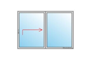 Schema Hebeschiebetür