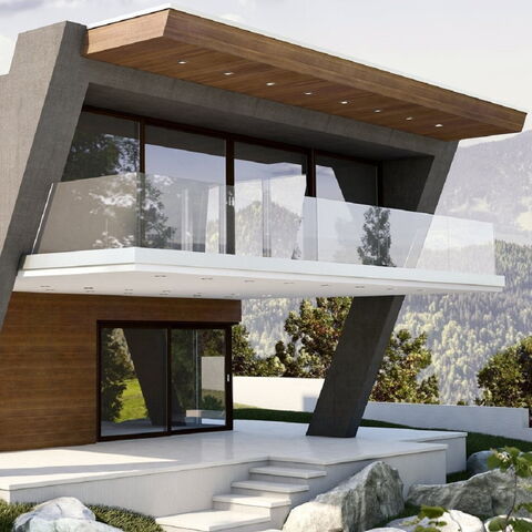 Huis hefschuifdeuren panorama