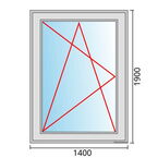 Venstermaat 1400x1900mm