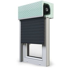 Aufsatzrollladen Beck+Heun ROKA-TOP® 2 RG in 23 Anthrazitgrau