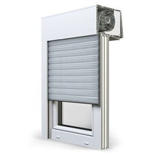 Opoterm SKT Aufsatzrollladen in 01 Silber