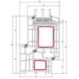 Salamander bluEvolution 92 Tür innen öffnend Classic-Line - 170 820 - 171 040