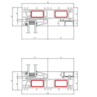 Salamander evolutionDrive Plus Flügel Fest - Vertikal