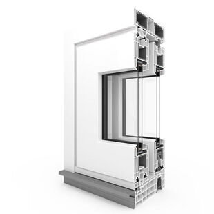 Kunststoff Hebeschiebetür Salamander evolutionDrive 82 HST - Außen