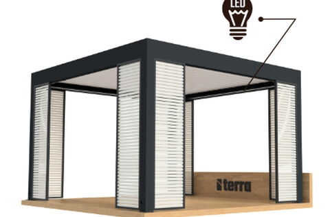 Pergola Terra Zubehör LED Beleuchtung