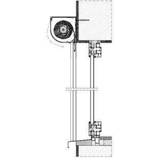 Vorbaurollladen SKP Einbaubeispiel 1 auf Mauerwerk