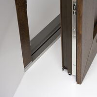 Aluminium Türschwelle mit thermischer Trennung