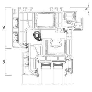 Iglo Energy AluCover - 70001-70013 PSK-Tür oben