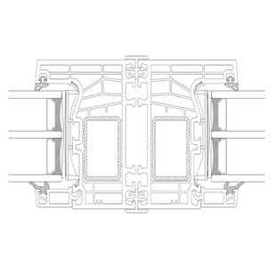 Drutex Iglo Edge - 50110 H-Kopplung 2mm