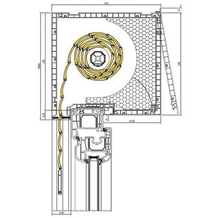 Aufsatzrollladen für Drutex Iglo 5 Parallel-Schiebe-Kipp-Tür PSK-Tür Revision Seite