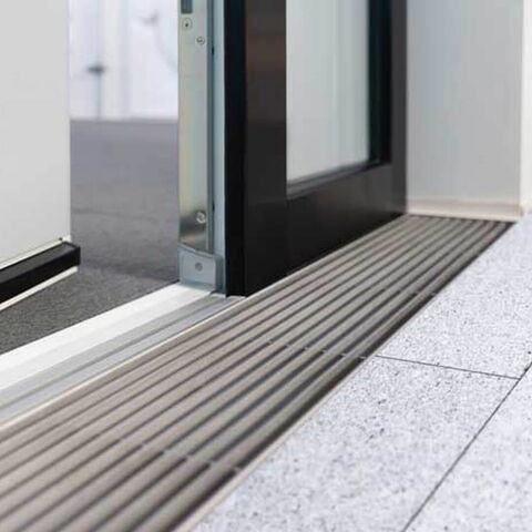 Gealan comfort nul­dorpel – detailaanzicht