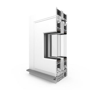 Hebeschiebetür Gealan HST S 9000 außen