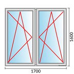 Venstermaat 1700x1600mm