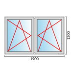 Venstermaat 1900x1200mm