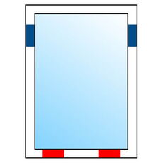 Fenster Verklotzung Festverglasung