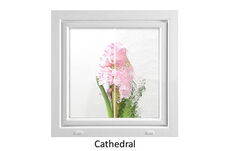 Fenster mit Ornamentglas Cathedral