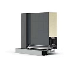 Haustür Rehau GENEO Profil anthrazit - aussen