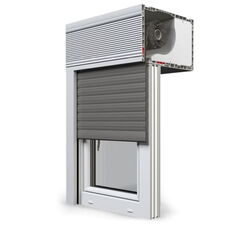 BeClever Aufsatzrollladen Clever Box in 34 Quarzgrau