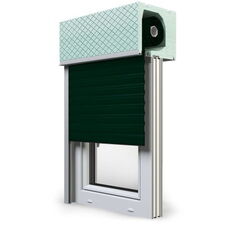 Aufsatzrollladen Beck+Heun ROKA-TOP® 2 RG in 17 Tannengrün