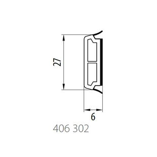 Salamander 416 302 - aufgesetzte Sprossen - 27mm