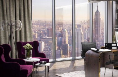 Fensterfront aus Aluminium für modernen Wohnstil