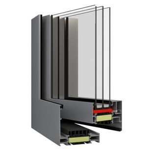 Aluminium kozijn Decalu 88 Hidden