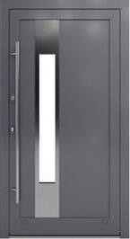 DRUTEX Alu Haustür Modell 12 Chemnitz in Anthrazit