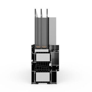 Alu-kozijn Aluprof MB-104 Passive Aero Profielsnede