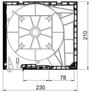 Aufsatzrollladen SKT Opoterm mit Insektenschutz 210mm
