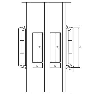 3-fach Verglasung mit aufgesetzten Sprossen und doppelt Duplex Abstandshalter