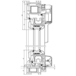 Drutex Iglo 5 Parallel-Schiebe-Kipp-Tür PSK-Tür mit flacher Schwelle