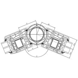 Drutex Iglo Energy Eckverbinder Variabel Eckkopplung 70121 50120 70121