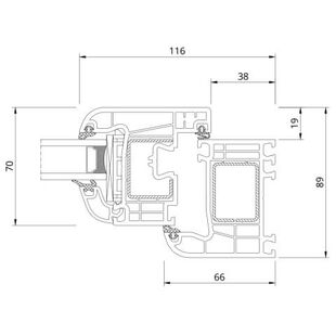 Kunststof profiel Iglo Premier