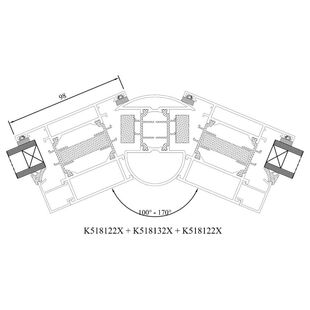 Drutex MB 70 HI Eckverbinder Variabel innen Detailansicht