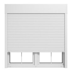 Aufsatzrolladen in Weiß Rolladenpanzer