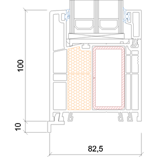 2212 - Anschlussprofil 10 mm