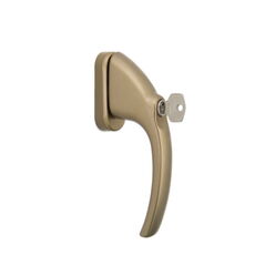 moderner Fenstergriff Exclusive abschließbar, oliv