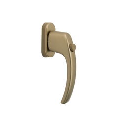 Fenstergriff Standard mit Knopf, oliv