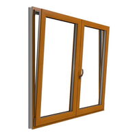 Stulpfenster mit TwinFit Beschlag in Kippstellung