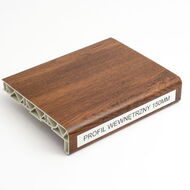 Innenfensterbank nussbaum 150mm PVC