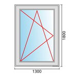 Venstermaat 1300x1800mm