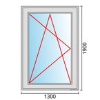 Venstermaat 1300x1900mm