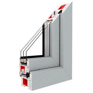 Fenster Iglo Energy Classic Silber V