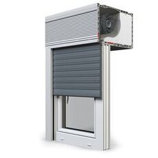 BeClever Aufsatzrollladen Clever Box in 33 Basaltgrau