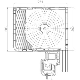Aufsatzrollladen PMX mit Kastenhöhe 200mm