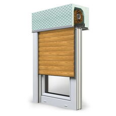 Aufsatzrollladen Beck+Heun ROKA-TOP® 2 in 07 Holz Hell