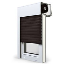 Opoterm SKT Aufsatzrollladen in 08 Dunkelbraun