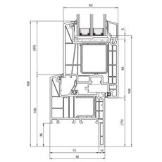 Salamander BlueEvolution 82 renovatiekozijn voor terrasdeuren