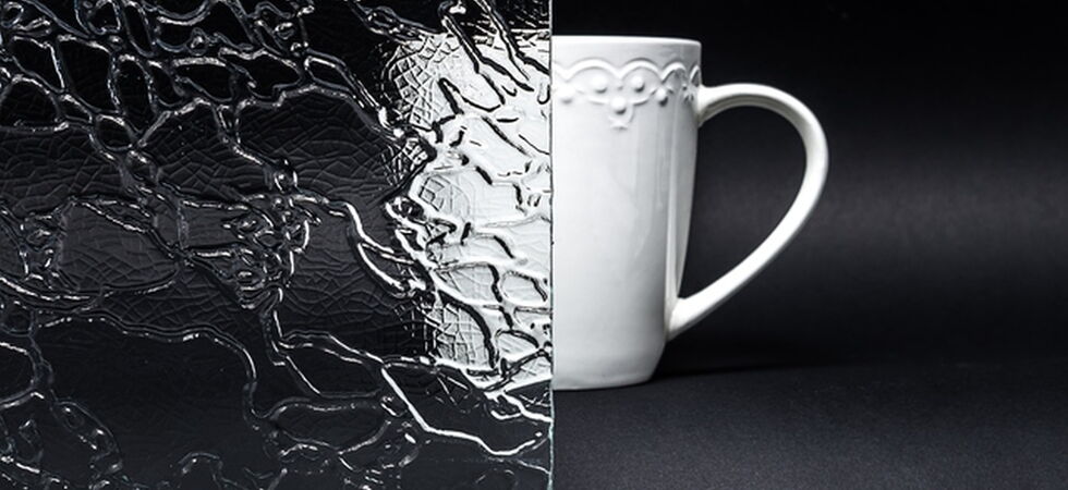 Ornamentglas Delta in 4mm Glasdicke