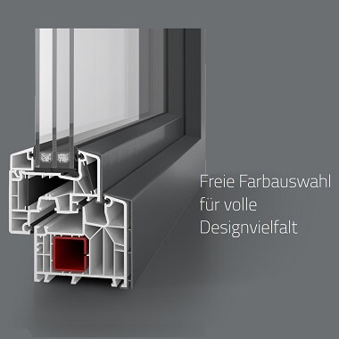 Aluplast Aluskin donkergrijs